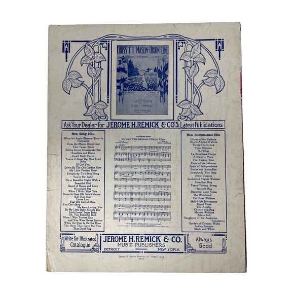 1912 Everybody Two Step Sheet Music Earl C Jones Wallie Herzer A Lucky Hoodoo - Picture 6 of 9